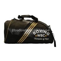 Спортивная сумка - рюкзак Adidas - WBC кожзам. Золотая печать.