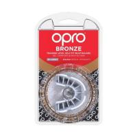 Капа OPRO Bronze Adult. Цвет белый.