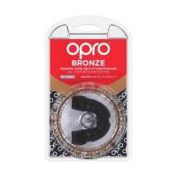 Капа OPRO Bronze Adult. Цвет черный.