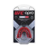Капа OPRO UFC Silver Adult. Цвет черный, красный.
