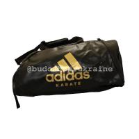 Спортивная сумка Adidas - Karate кожзам. Золотая печать.