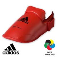 Защита подъёма стопы Adidas для Каратэ. Красная.