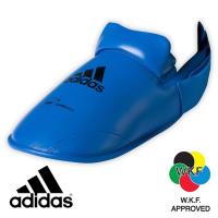 Защита подъёма стопы Adidas для Каратэ. Синяя.