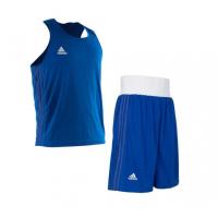 Форма Adidas для занятий Боксом. Синяя.