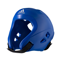 Шлем Adidas для Кикбоксинга с лицензией WAKO. Синий.