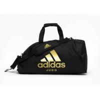 Спортивная сумка - рюкзак Adidas - Judo. Black / Gold.