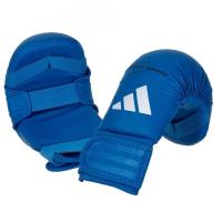 Перчатки Adidas для Каратэ WKF. Синие.