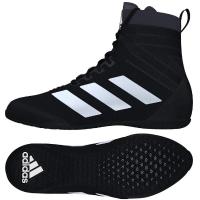 Боксёрки Adidas SpeedEx 18. Чёрные с белым.