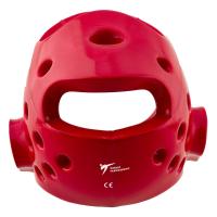 Шлем Adidas для Таэквондо WT. Красный.